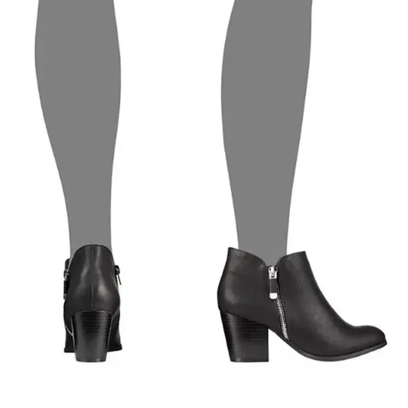 Style & Co Masrinaa Ankle Booties in Black New in Box Size 7 - Picture 4 of 6